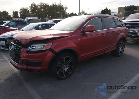 2009 Audi Q7 3.6 Premium z USA, uszkodzony, nr VIN WA1EY74L59D021650
